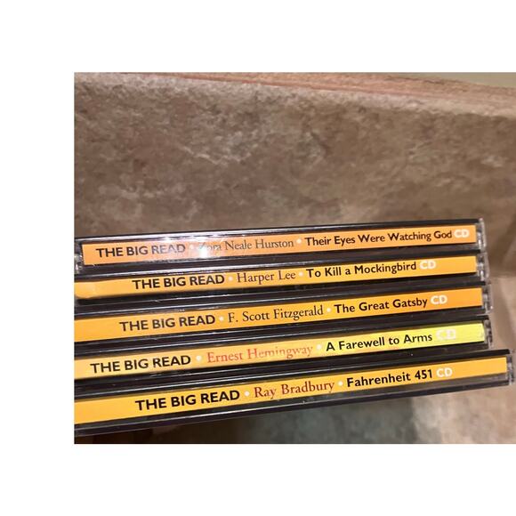 National Endowment of the Arts Fitzgerald, Hemingway, Lee, Hurston, Bradbury CD - Picture 2 of 11